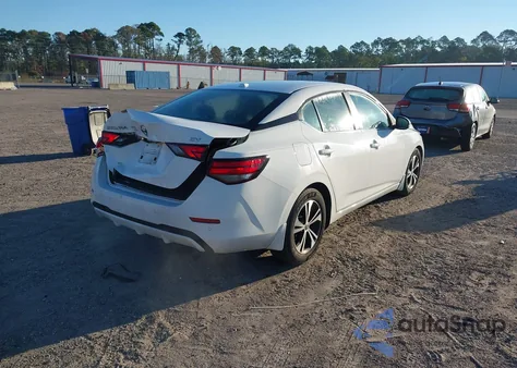 2020 Nissan Sentra Sv Xtronic Cvt z USA, uszkodzony, nr VIN 3N1AB8CV7LY238932